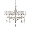 Uttermost Tamworth 5 Light Silver Champagne Chandelier