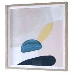 Uttermost Pink Pebbles I Framed Print