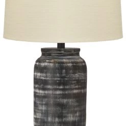 Ashley Furniture Mandelina - Black - Metal Table Lamp (1/cn)