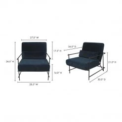 Moe's Home Collection Collins Arm Chair Chairs