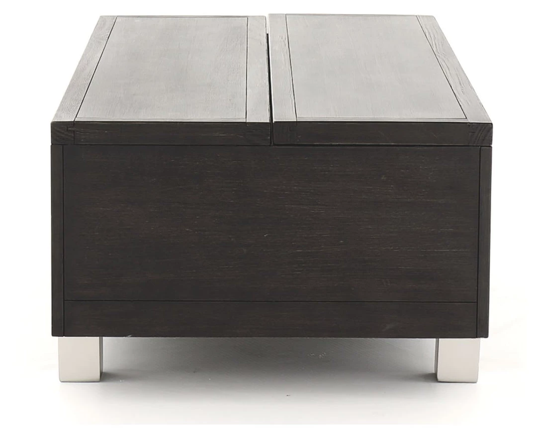 Ashley Furniture Tables Chisago - Black/silver - Lift Top Cocktail Table 5 Ashley Furniture Tables Chisago - Black/silver - Lift Top Cocktail Table