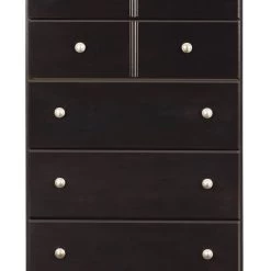 Ashley Furniture Mirlotown - Almost Black - Five Drawer Chest Chests