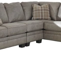 Signature Design By Ashley® Sectionals Olsberg - Left Arm Facing Sofa With Corner Wedge, Armless Chair, Right Arm Facing Loveseat Sectional