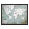 Accessories Uttermost Mirrored World Map 2 Accessories Uttermost Mirrored World Map