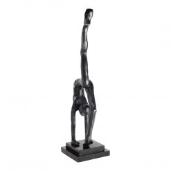 Moe's Home Collection Namaste Statue Graphite Table Decor 11 Moe's Home Collection Namaste Statue Graphite Table Decor