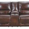 Ashley Furniture Reclining Furniture Catanzaro - PWR REC Loveseat/CON/ADJ HDRST 1 Ashley Furniture Reclining Furniture Catanzaro - PWR REC Loveseat/CON/ADJ HDRST