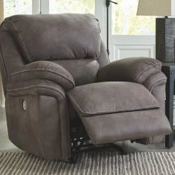 Ashley Furniture Trementon - Graphite - Power Rocker Recliner Reclining Furniture