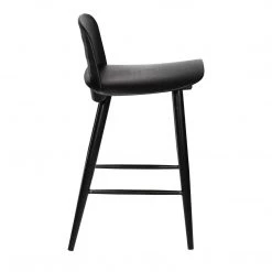 Moe's Home Collection Looey Counter Stool Black-m2 Stools