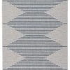 Ashley Furniture Alverno - White/blue - Medium Rug