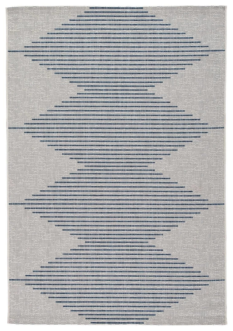 Ashley Furniture Alverno - White/blue - Medium Rug 3 Ashley Furniture Alverno - White/blue - Medium Rug