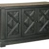 Ashley Furniture Tyler - Black/gray - Dining Room Server