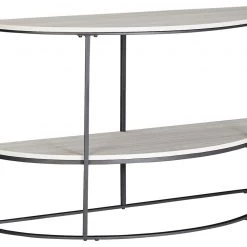 Signature Design By Ashley® Bayflynn - Whitewash - Console Sofa Table
