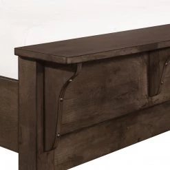 Emerald Home Beds Ashton Hills King Bed, Ash Brown