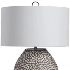 Uttermost Cyprien Gray White Table Lamp Accessories 14 Uttermost Cyprien Gray White Table Lamp Accessories