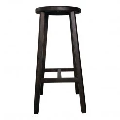 Moe's Home Collection Mcguire Barstool Dark Brown