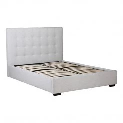 Moe's Home Collection Belle Storage Bed Queen Sand Beds 16 Moe's Home Collection Belle Storage Bed Queen Sand Beds