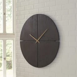 Ashley Furniture Pabla - Black - Wall Clock