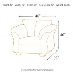 Ashley Furniture Darcy - Contemporary Style - Arm Chairs
