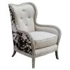 Chairs Uttermost Chalina High Back Armchair