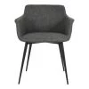 Moe's Home Collection Ronda Arm Chair Grey-m2 Chairs