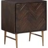 Ashley Furniture Cabinets Dorvale - Dark Brown - Accent Cabinet