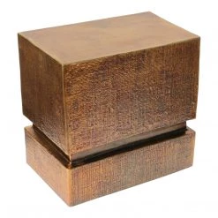 Moe's Home Collection Tables Flint Accent Table Brass