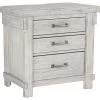 Ashley Furniture Nightstands Brashland - White - Three Drawer Night Stand 1 Ashley Furniture Nightstands Brashland - White - Three Drawer Night Stand