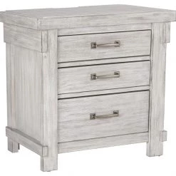 Ashley Furniture Nightstands Brashland - White - Three Drawer Night Stand