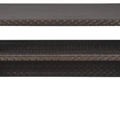 Ashley Furniture Easy - Dark Brown/beige - Rect Multi-use Table