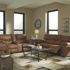 Ashley Furniture Reclining Furniture Boxberg - Soft Upholstery - Power Reclining Sofas