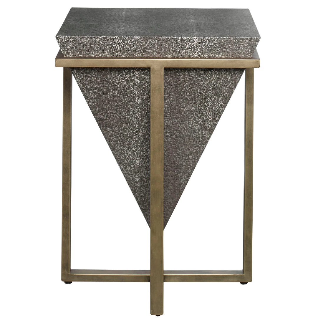 Tables Uttermost Bertrand Shagreen Accent Table 3 Tables Uttermost Bertrand Shagreen Accent Table