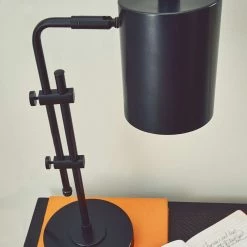 Ashley Furniture Baronvale - Black - Metal Desk Lamp (1/cn) Accessories