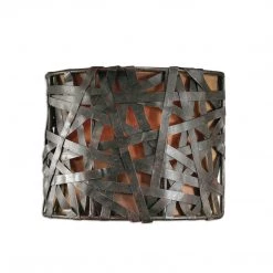 Accessories Uttermost Alita 1 Light Black Wall Sconce