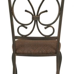 Ashley Furniture Glambrey - Dark Brown - Dining Uph Side Chair (4/cn) Chairs