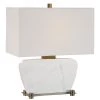 Uttermost Genessy White Marble Table Lamp 2 Uttermost Genessy White Marble Table Lamp