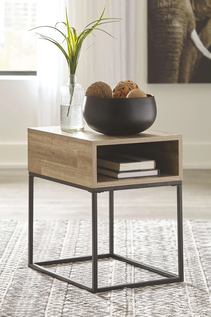 Ashley Furniture Gerdanet - Natural - Rectangular End Table Tables 9 Ashley Furniture Gerdanet - Natural - Rectangular End Table Tables