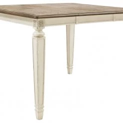 Ashley Furniture Realyn - White - Square Drm Counter Ext Table