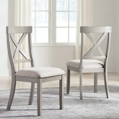 Signature Design By Ashley® Parellen - Gray - Rectangular Dining Room Table, 4 Upholstered Side Chairs 9 Signature Design By Ashley® Parellen - Gray - Rectangular Dining Room Table, 4 Upholstered Side Chairs