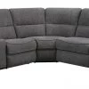 Emerald Home Aurora-3Pc 3-Power Reclining Sectional - Grey Sectionals