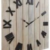 Ashley Furniture Bronson - Whitewash/black - Wall Clock Accessories 1 Ashley Furniture Bronson - Whitewash/black - Wall Clock Accessories