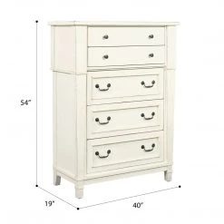 Emerald Home Stoney Creek 5-Drawer Chest Chests