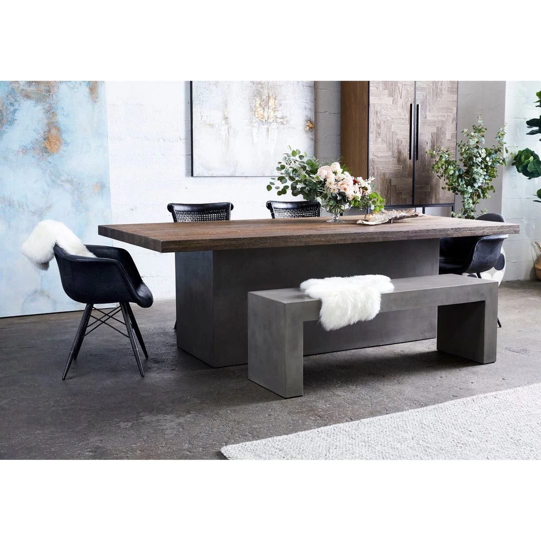 Moe's Home Collection Kaia Oak Dining Table 10 Moe's Home Collection Kaia Oak Dining Table