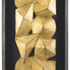 Ashley Furniture Grantton - Antique Gray/gold Finish - Wall Decor