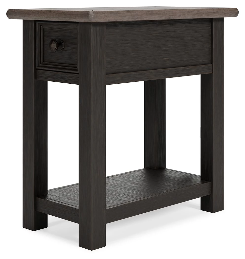 Ashley Furniture Tyler - Black / Gray - Chair Side End Table 9 Ashley Furniture Tyler - Black / Gray - Chair Side End Table