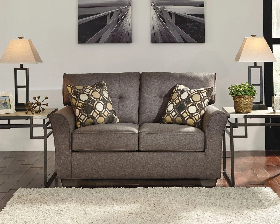 Ashley Furniture Tibbee - Slate - Loveseat Loveseats 8 Ashley Furniture Tibbee - Slate - Loveseat Loveseats