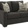 Signature Design By Ashley® Lucina - Charcoal - Loveseat