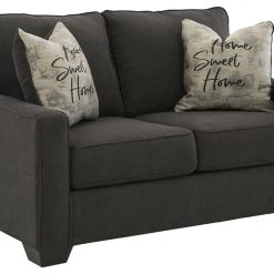 Signature Design By Ashley® Lucina - Charcoal - Loveseat