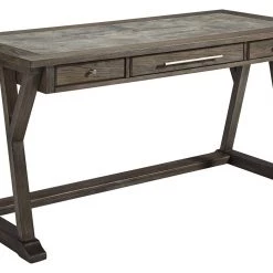 Ashley Furniture Desks Luxenford - Grayish Brown - Home Office Large Leg Desk