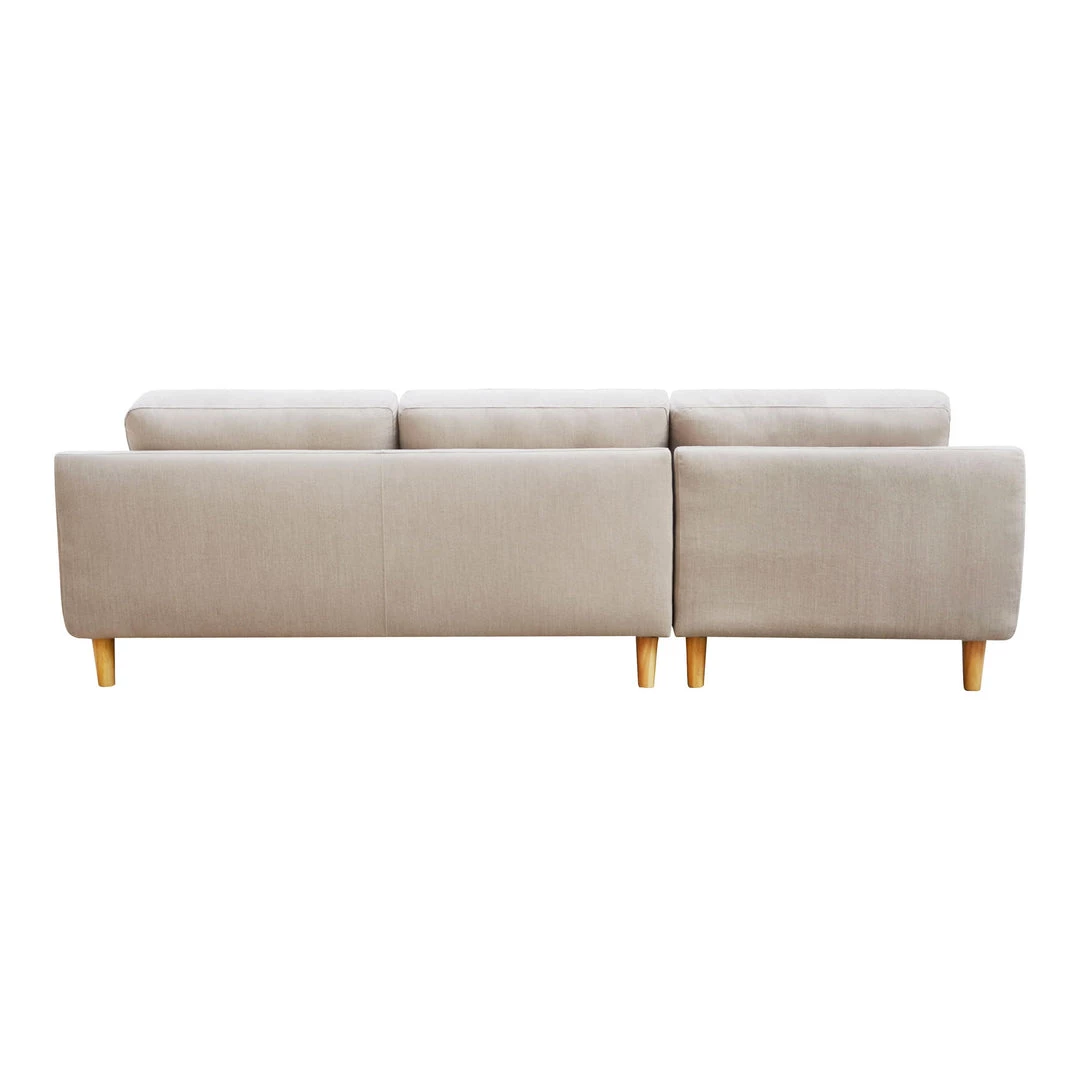 Moe's Home Collection Corey Sectional Beige Left 6 Moe's Home Collection Corey Sectional Beige Left