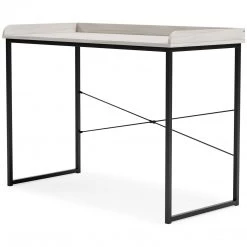 Signature Design By Ashley® Desks Bayflynn - White/black - Home Office Desk
